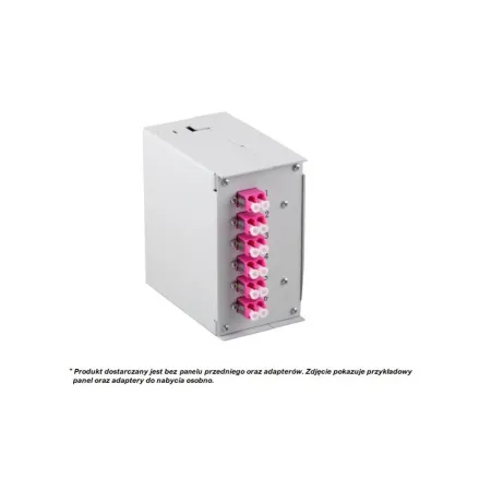 Przełącznica Na Szynę Din Na 6 Lub 12 Adapterów Bez Panelu